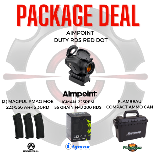 AIMPOINT DUTY RDS 2MOA .39MM RIFLE UPGRADE KIT - Shoot Center Cape Coral:  Indoor Shooting Range